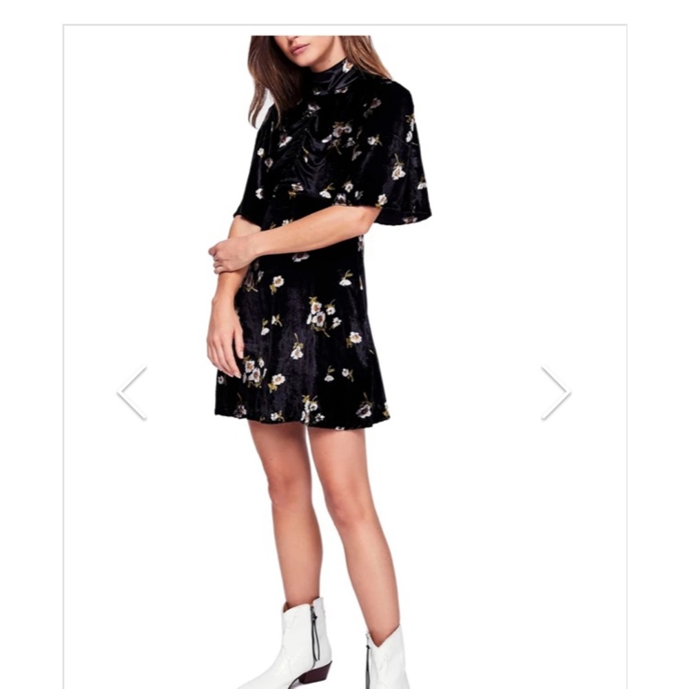 Free People “Be My Baby”  button-back dress.